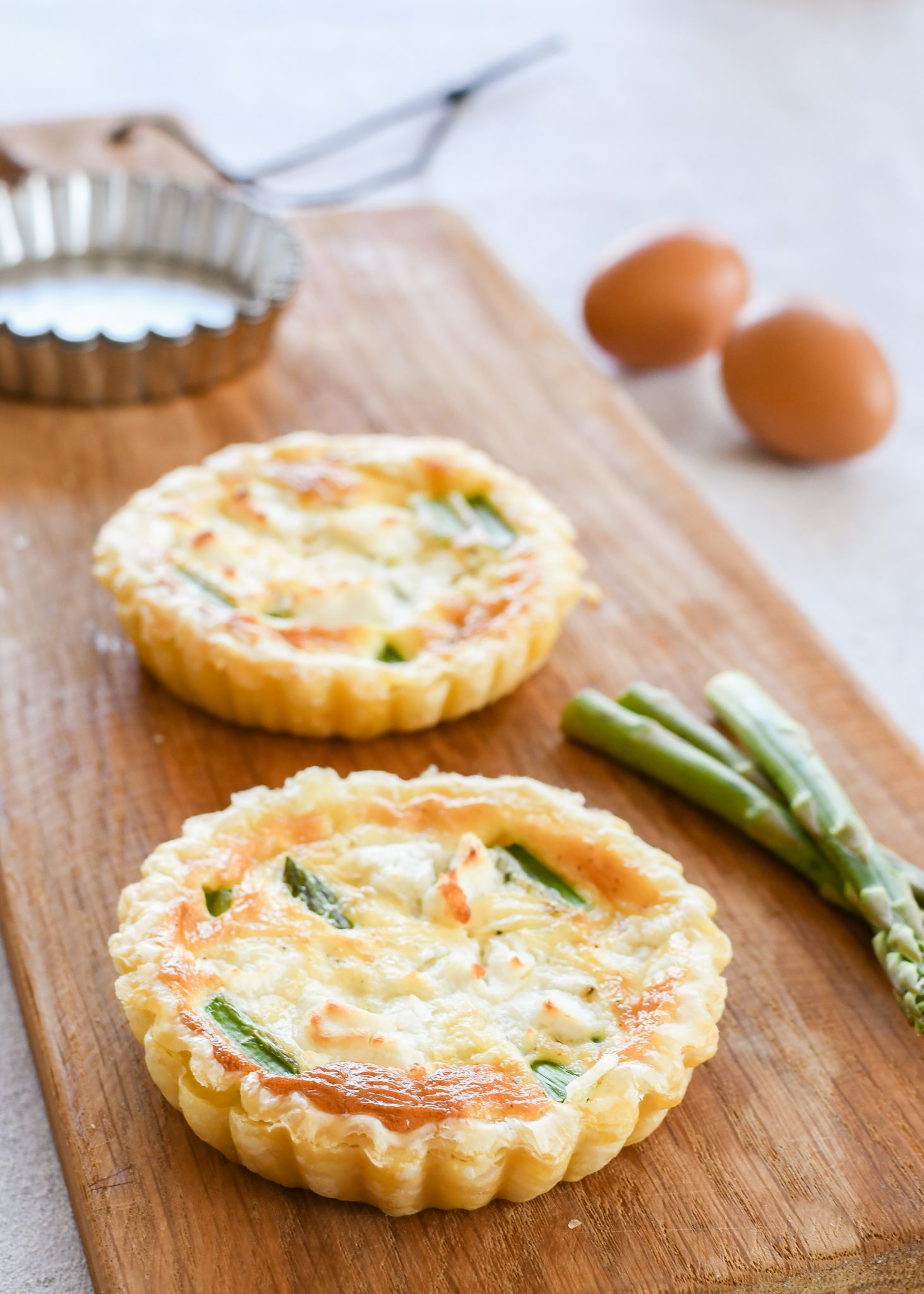 Mini Quiches Met Aspergetips Geitenkaas So Celebrate Vier De