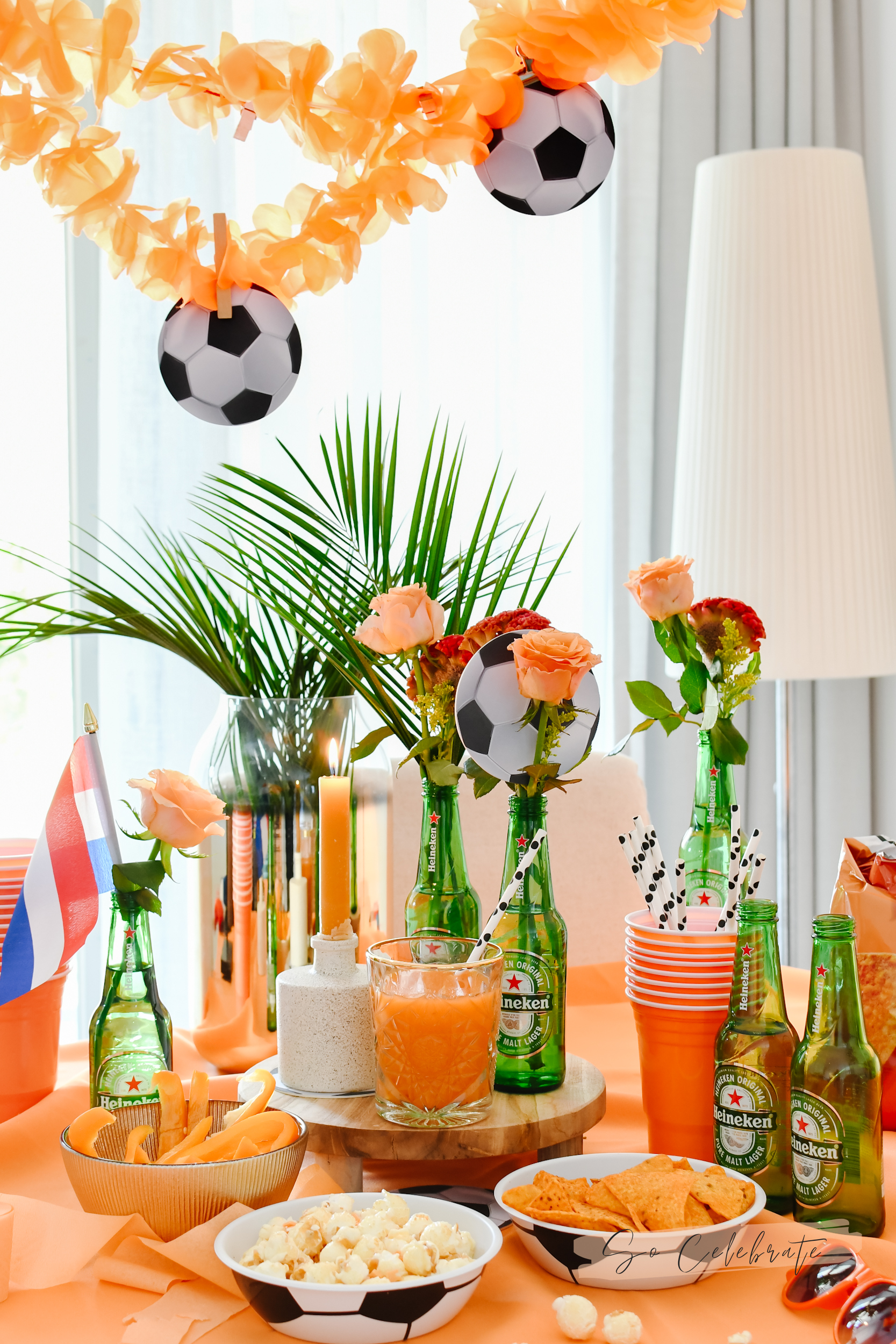 Jaar aanvulling inrichting EK Voetbal versiering ideeën: Hup, Holland, Hup! - So Celebrate.nl